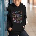 Retro Occupational Therapy Doodle Back To School Costume Graphic Youth Hoodie