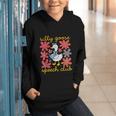 Retro Silly Goose Speech Therapy SLP Back To School Graphic Youth Hoodie Retro Silly Goose Speech Therapy SLP Back To School Graphic Youth Hoodie