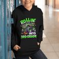 Rollin' Into 3rd Grade Monster Truck Back To School Boys Graphic Youth Hoodie