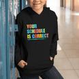 Your Schedule Is Correct Back To School Life Graphic Youth Hoodie