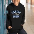 Senior 2025 Class Of 2025 Senior Mom Bow Back To School Graphic Youth Hoodie