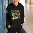Senior Class Of 2027 Back To School Last First Day Of School Graphic Youth Hoodie Senior Class Of 2027 Back To School Last First Day Of School Graphic Youth Hoodie