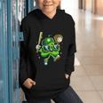 Shamrock Lucky Clover Baseball Patricks Day Family Matching Graphic Youth Hoodie Shamrock Lucky Clover Baseball Patricks Day Family Matching Graphic Youth Hoodie