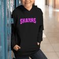 Sharks Back To School Spirit Pk Graphic Youth Hoodie Sharks Back To School Spirit Pk Graphic Youth Hoodie