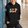 SLP Groovy Women Appreciation Day Hello Back To School Graphic Youth Hoodie