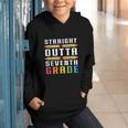 Straight Outta Seventh Grade Graduation Fun Back To School Graphic Youth Hoodie Straight Outta Seventh Grade Graduation Fun Back To School Graphic Youth Hoodie
