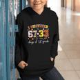 I Survived 6733 Days Of 1st Grade Baseball Football 100 Day Graphic Youth Hoodie I Survived 6733 Days Of 1st Grade Baseball Football 100 Day Graphic Youth Hoodie