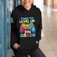Time To Level Up 5th Grade Video Gamer Kids Back To School Graphic Youth Hoodie