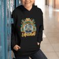 Transportation Squad Retro Bus Aide Back To School Matching Graphic Youth Hoodie