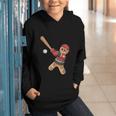 Ugly Christmas Sweater Gingerbread Baseball Toddler Kids Graphic Youth Hoodie Ugly Christmas Sweater Gingerbread Baseball Toddler Kids Graphic Youth Hoodie