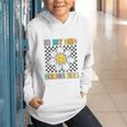 In My 2nd Grade Era Retro Groovy Second Grade Back To School Graphic Youth Hoodie