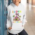 Aloha Fourth Grade Flamingo Hawaii Back To School Kids Girl Premium Tri-Blend Graphic Youth Hoodie Aloha Fourth Grade Flamingo Hawaii Back To School Kids Girl Premium Tri-Blend Graphic Youth Hoodie