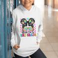 Back To School Bruh I'm In 2nd Grade Cute Girls Messy Bun Graphic Youth Hoodie Back To School Bruh I'm In 2nd Grade Cute Girls Messy Bun Graphic Youth Hoodie