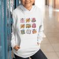 Back To School Coquette Bow First Day Of School Toddler Girl Graphic Youth Hoodie Back To School Coquette Bow First Day Of School Toddler Girl Graphic Youth Hoodie