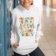 Back To School Cute Goose Preschool Vibes Girls Boys Graphic Youth Hoodie Back To School Cute Goose Preschool Vibes Girls Boys Graphic Youth Hoodie