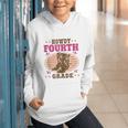 Back To School Howdy Fourth Grade Girls Graphic Youth Hoodie
