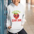 Back To School Reading Is My Jam School Librarian Premium Tri-Blend Graphic Youth Hoodie Back To School Reading Is My Jam School Librarian Premium Tri-Blend Graphic Youth Hoodie