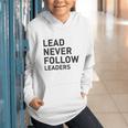 Baseball Lead Never Follow Leaders Team Captain Leadership Premium Tri-Blend Graphic Youth Hoodie Baseball Lead Never Follow Leaders Team Captain Leadership Premium Tri-Blend Graphic Youth Hoodie
