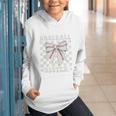 Baseball Sister Graphic Youth Hoodie