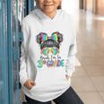 Bruh I'm In Third 3rd Grade Tie Dye Girl Back To School Tee Graphic Youth Hoodie