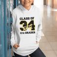 Class Of 2034 4th Grader Elementary School Back To School Graphic Youth Hoodie Class Of 2034 4th Grader Elementary School Back To School Graphic Youth Hoodie