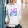In My Dragons Era Back To School Spirit Game Retro Groovy Graphic Youth Hoodie In My Dragons Era Back To School Spirit Game Retro Groovy Graphic Youth Hoodie