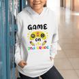 Game On 2nd Grade Cute Video Gamer Back To School 2026 Kids Graphic Youth Hoodie Game On 2nd Grade Cute Video Gamer Back To School 2026 Kids Graphic Youth Hoodie