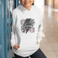 Game Day Baseball Retro Checkered Baseball Graphic Youth Hoodie