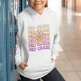 Groovy 3rd Grade Back To School Retro Groovy Third Grade Graphic Youth Hoodie