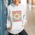 Groovy School Counselor Cute Daisy Flower Back To School Graphic Youth Hoodie Groovy School Counselor Cute Daisy Flower Back To School Graphic Youth Hoodie