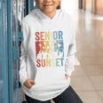 Last First Day Senior Sunset Class Of 2025 Back To School Performance Graphic Youth Hoodie