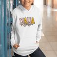 Leopard Baseball Softball Mama Bow Softball Baseball Mom Graphic Youth Hoodie Leopard Baseball Softball Mama Bow Softball Baseball Mom Graphic Youth Hoodie