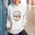 Let The 4th Grade Adventure Begin Camping Back To School Graphic Youth Hoodie Let The 4th Grade Adventure Begin Camping Back To School Graphic Youth Hoodie