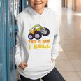 Monster Truck School Bus This Is How I Roll Back To School Graphic Youth Hoodie