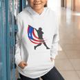 Puerto Rico Baseball Flag Player Boricua Heritage Sports Graphic Youth Hoodie Puerto Rico Baseball Flag Player Boricua Heritage Sports Graphic Youth Hoodie