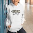 Retro Third Grade Old Camo Back To School Girl Boy 3rd Grade Graphic Youth Hoodie