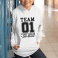 Team 1st Grade All-Stars Back To School Sports Jersey Graphic Youth Hoodie Team 1st Grade All-Stars Back To School Sports Jersey Graphic Youth Hoodie