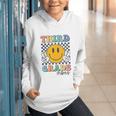 Third Grade Vibes Retro Smile Back To School 3rd Grade Team Graphic Youth Hoodie Third Grade Vibes Retro Smile Back To School 3rd Grade Team Graphic Youth Hoodie