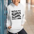 Watch Out Middle School Here I Come Funny Back To School Graphic Youth Hoodie