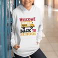 Welcome Back To School For Bus Drivers First Day Of School Graphic Youth Hoodie Welcome Back To School For Bus Drivers First Day Of School Graphic Youth Hoodie