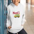 Wheels On The Bus Kids Back To School Graphic Youth Hoodie Wheels On The Bus Kids Back To School Graphic Youth Hoodie