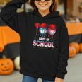 100 Days Of School Dripping Baseball 100th Day Teacher Boy Graphic Youth Hoodie