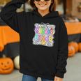 Back To School Second Grade Girls 2nd Grade Dalmatian Dots Graphic Youth Hoodie