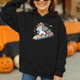 Back To School Unicorn Riding A Pencil Graphic Youth Hoodie Back To School Unicorn Riding A Pencil Graphic Youth Hoodie
