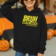 Bruh We'Re Back FUNNY Lunch Lady Back To School Graphic Youth Hoodie Bruh We'Re Back FUNNY Lunch Lady Back To School Graphic Youth Hoodie