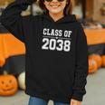Class Of 2038 Grow With Me Back To School Kindergarten 2038 Graphic Youth Hoodie