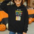 Crayon Be The Brightest Students Crayons Back To School Graphic Youth Hoodie