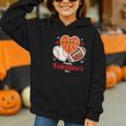 Happy Valentine’s Basketball Football Valentine Baseball Graphic Youth Hoodie Happy Valentine’s Basketball Football Valentine Baseball Graphic Youth Hoodie