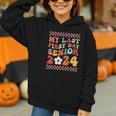 My Last First Day Senior 2024 Back To School Class Of 2024 Graphic Youth Hoodie My Last First Day Senior 2024 Back To School Class Of 2024 Graphic Youth Hoodie