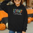 Literacy Coach Women Tie Dye Back To School Appreciation Day Graphic Youth Hoodie Literacy Coach Women Tie Dye Back To School Appreciation Day Graphic Youth Hoodie